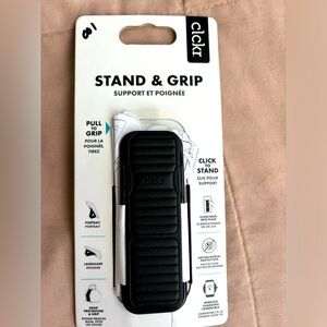 CLCKR. Stand and grip for phone brand new in original‎ packaging.